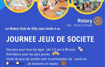 Des jeux pour tous les âges !  Venez jouer, vous amuser et soutenir une belle cause ! possibilité d'acheter le jeu sur place